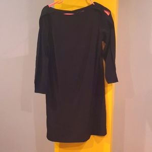 Banana Republic black mini dress
